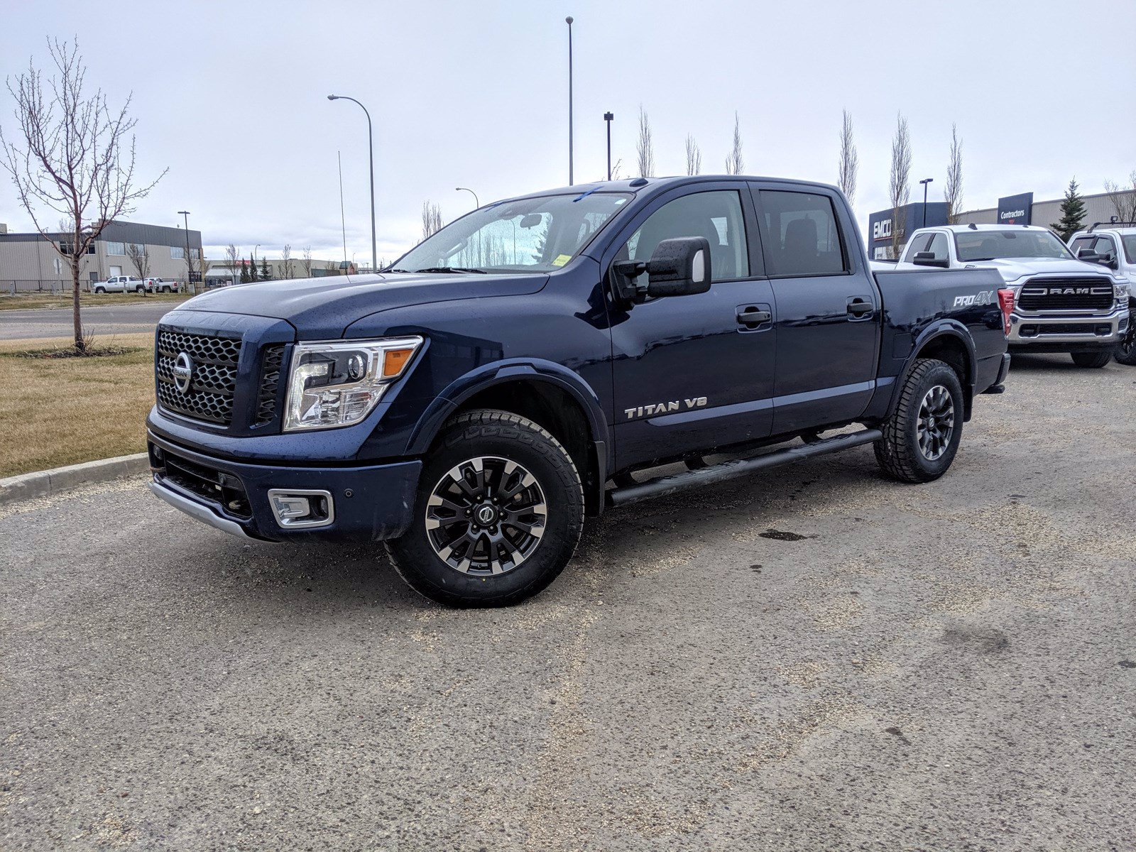 Pre-Owned 2018 Nissan Titan PRO-4X Crew Cab Pickup in Grande Prairie ...